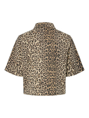 Salume Short Sleeve Shirt  - Leopard