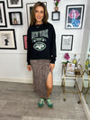 Mariel New York Jets Sweatshirt - Black