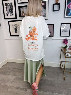 Aperol Spritz Oversized  Graphic T-Shirt