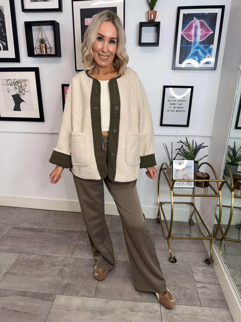 Teddi Borg Jacket - Khaki