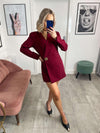 Anya Playsuit - Burgundy