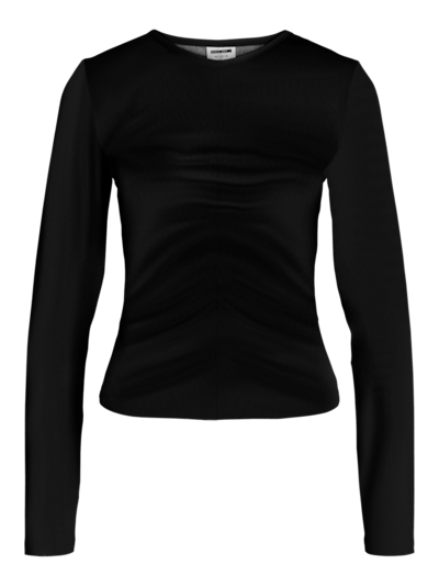 Destiny Ruching Top - Black