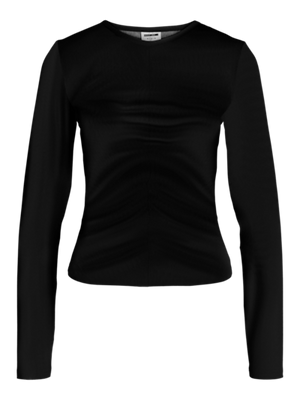 Destiny Ruching Top - Black