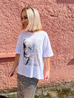 Ida Madonna T-Shirt - Bright White