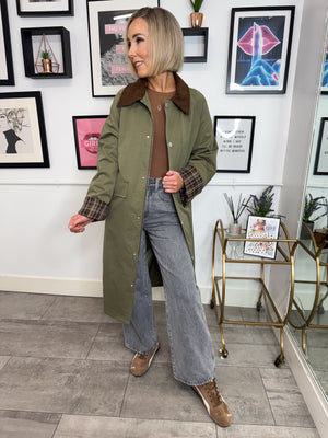 Robyn Trench Coat - Khaki