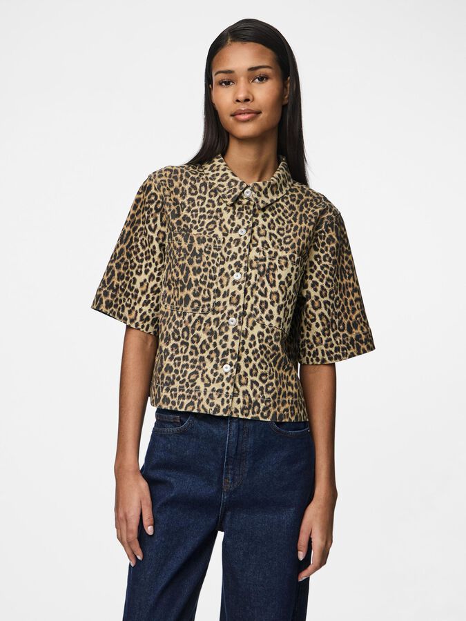 Salume Short Sleeve Shirt  - Leopard