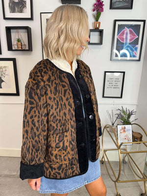 Dixie Jacket - Leopard