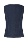 Jabia Boatneck Denim Vest