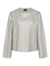 Rio Foil Knit - Dove Silver