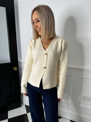 Hallie Cardigan - Cream