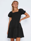 Stacey Summer Dress - Black