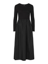 Dulla Long Sleeved Dress - Black